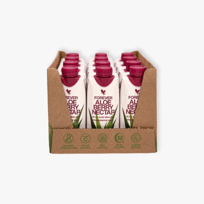 Forever Aloe Berry Nectar 330 ml 12-pack
