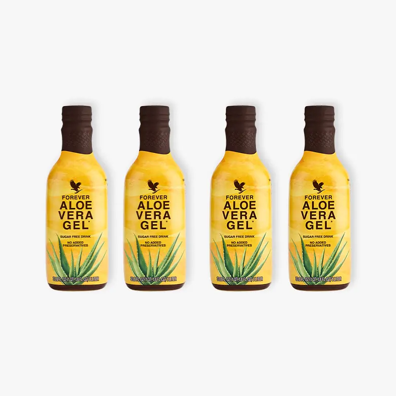 4 Pack Aloe Vera Gel
