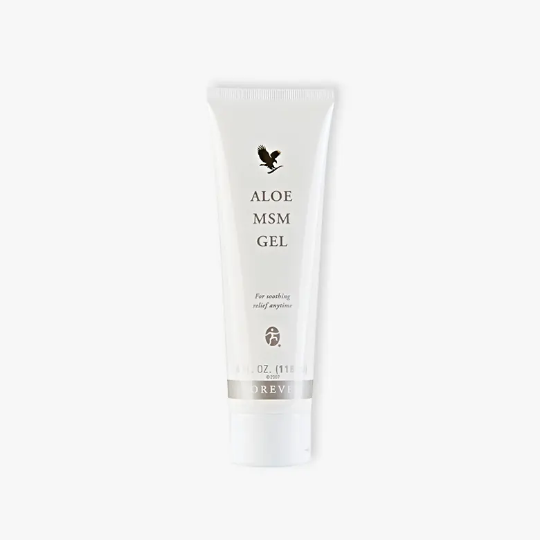 Aloe MSM Gel sa aloe verom i MSM organskim sumporom za smirivanje kože – Forever Living | Aloe Zdravlje