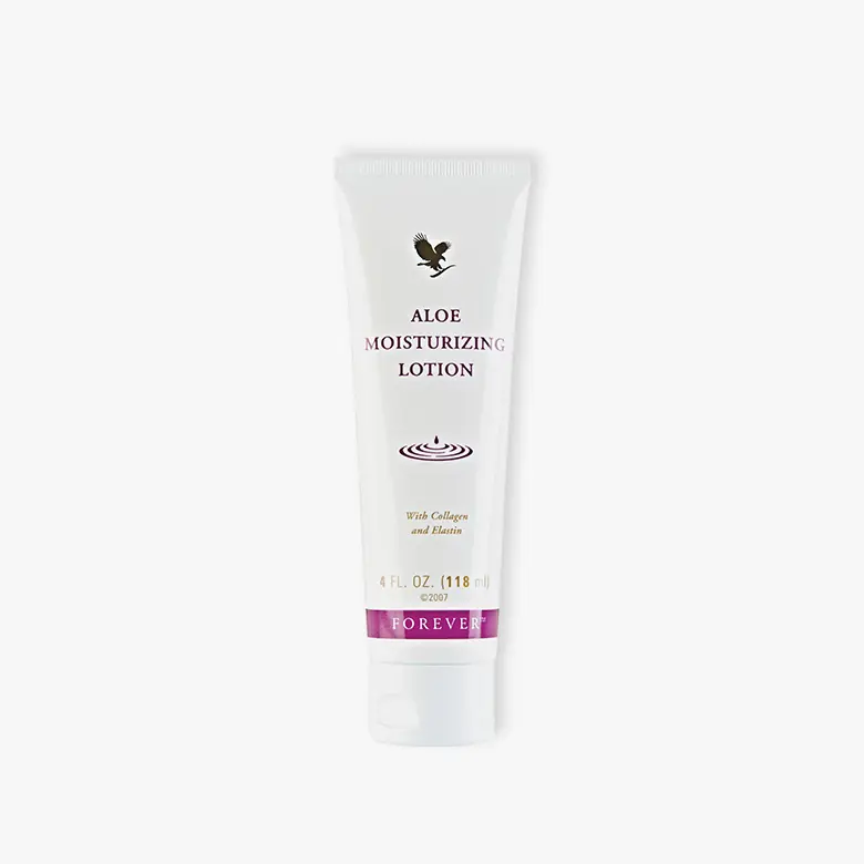 Aloe Moisturizing Lotion hidratantni losion za lice ruke i telo sa aloe verom kolagenom i elastinom koji štiti i vlaži kožu i odličan je kao podloga za šminku – Forever Living | Aloe Zdravlje