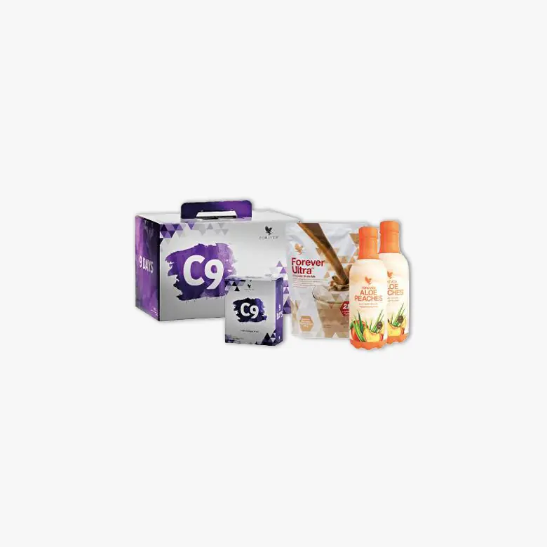 C9 Aloe Peaches Ultra Chocolate 9-dnevni program sa aloe napitkom od breskvice čokoladnim šejkom Therm i Garcinia Plus – Forever Living | Aloe Zdravlje