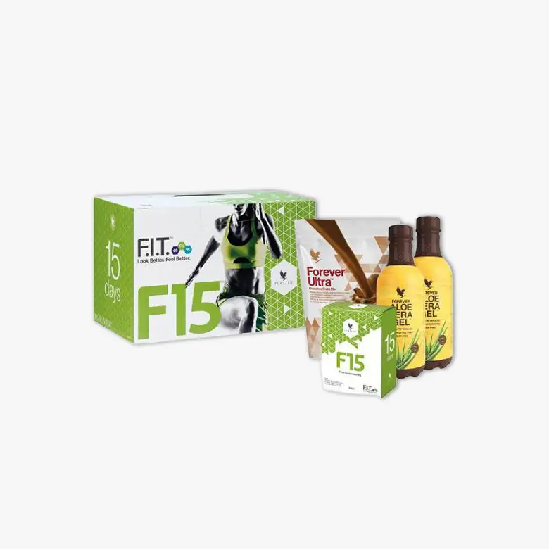 F15 Advanced Chocolate napredni 15-dnevni fitnes program sa čokoladnim proteinskim šejkom aloe gelom Forever Therm i Fiber za transformaciju tela – Forever Living | Aloe Zdravlje