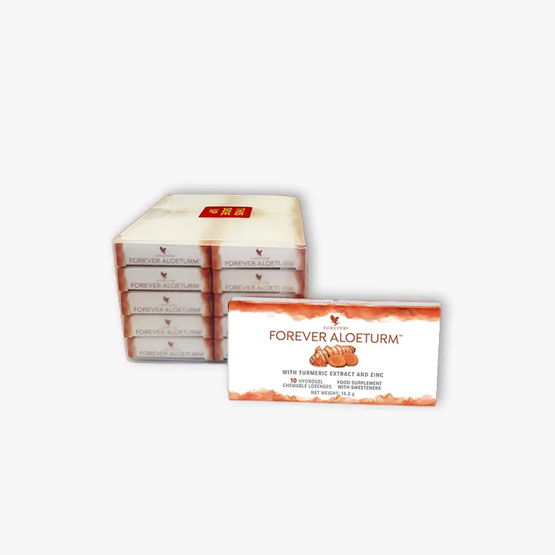 Forever Turm 10 Pack hidrogel pastile sa kurkumom i cinkom za podršku imunitetu – Forever Living | Aloe Zdravlje