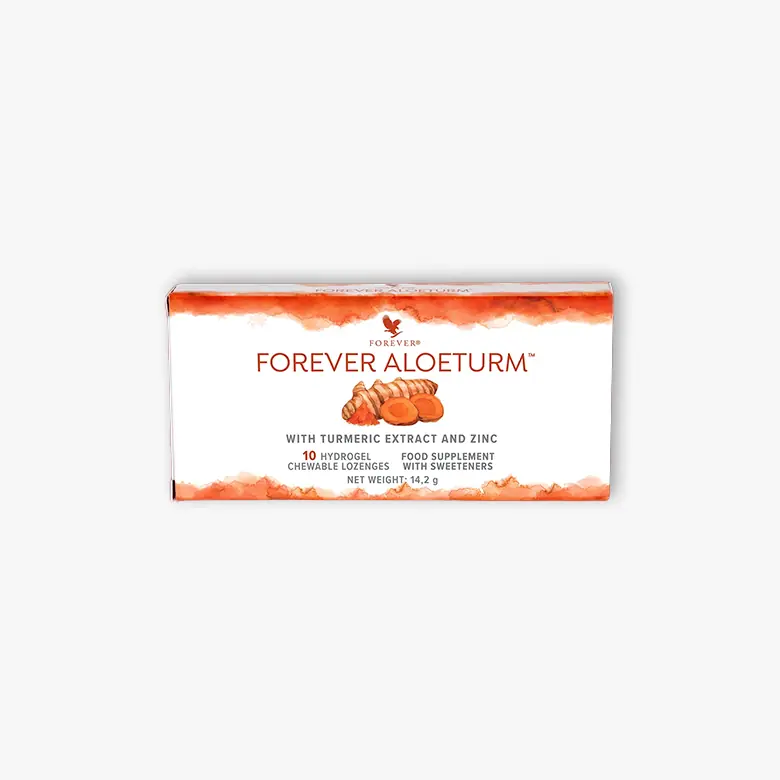 Forever AloeTurm hidrogel pastile sa kurkumom i cinkom za podršku imunitetu – Forever Living | Aloe Zdravlje