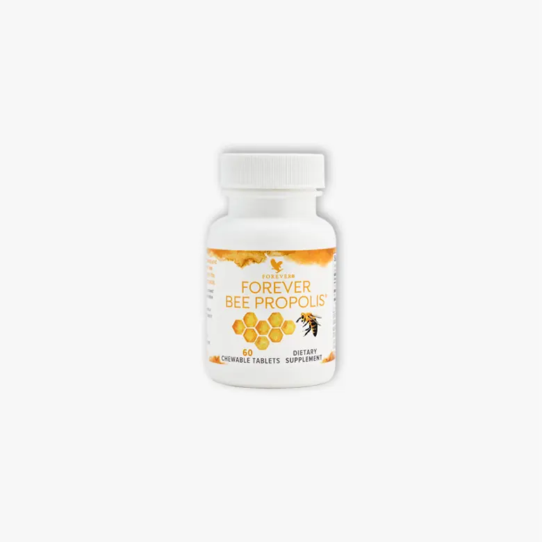 Forever Bee Propolis 1.000 mg propolisa u prahu na 2 tablete, u tradicionalnoj formuli sa medom i matičnim mlečom – Forever Living | Aloe Zdravlje
