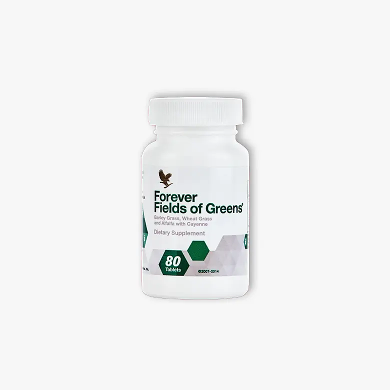Forever Fields of Greens zeleni superfud sa ječmenom i pšeničnom travom, bez glutena – Forever Living | Aloe Zdravlje