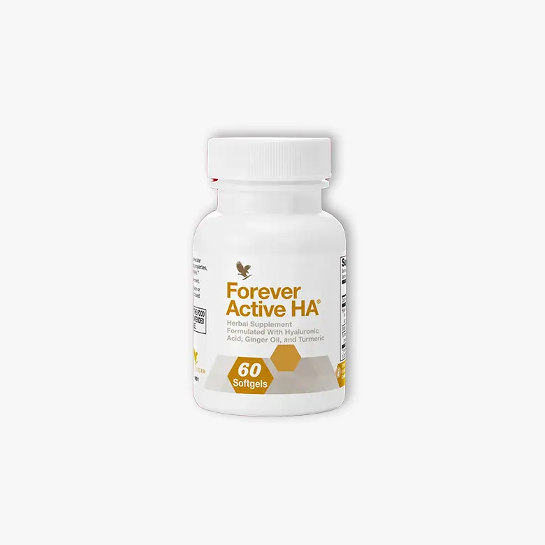 Forever Active HA hijaluronska kiselina sa đumbirom kurkumom i cinkom za zdravu kožu kosu i nokte, sadrži soju – Forever Living | Aloe Zdravlje