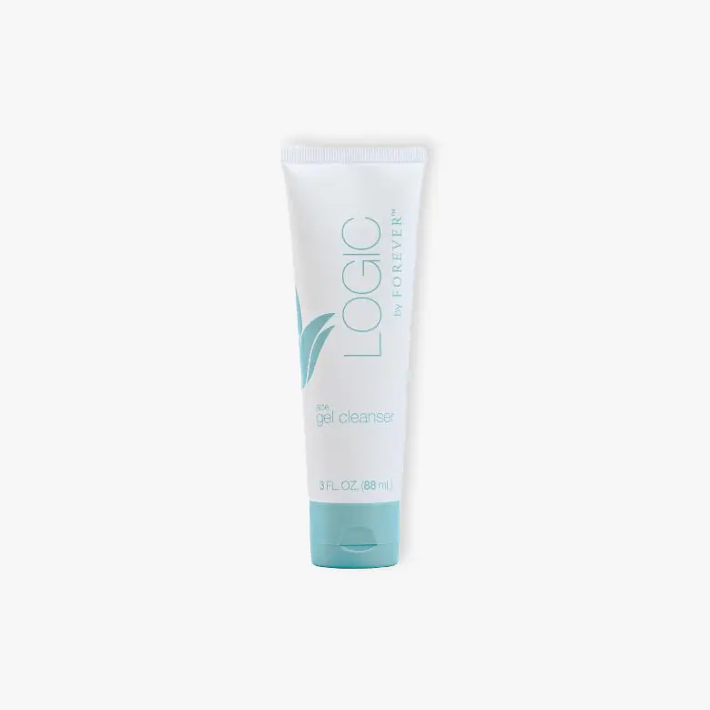 Logic by Forever Aloe Gel Cleanser gel za čišćenje lica sa aloe verom koji dubinski čisti pore bez sušenja za sve tipove kože uključujući osetljivu i kombinovanu – Forever Living | Aloe Zdravlje